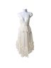 Rococo Sand 100% Viscose White Cocktail Dress Size XS - photo 1