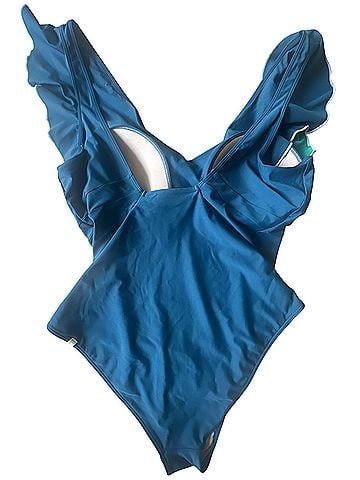 Summersalt Ruffle Back Flip One Piece Swimsuit (view 2)