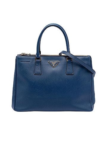 Prada Medium Saffiano Lux Galleria Double Zip Satchel (view 1)