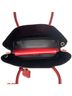 Prada 100% Leather Red Medium Saffiano Cuir Double Satchel One size - photo 5