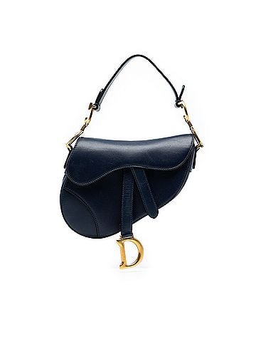 Dior Mini Smooth Calfskin Saddle Bag (view 1)