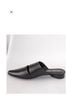 Opening Ceremony 100% Leather Black Mule/Clog Size 8 - photo 3