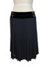 Carlisle 100% Wool 100% Cotton 100% Acetate Black Formal Skirt Size 4 - photo 1
