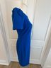 Calvin Klein Solid Blue Cocktail Dress Size 4 - photo 5