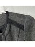 White House Black Market Tweed Gray Jacket Size 2 - photo 5