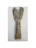 CO Print Green Gold Cocktail Dress Size M - photo 3