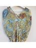 CO Print Green Gold Cocktail Dress Size M - photo 7