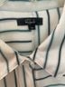 Rails 100% Silk Stripes White Blue Button-Down Shirt Size XL - photo 3