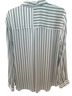 Rails 100% Silk Stripes White Blue Button-Down Shirt Size XL - photo 2