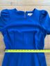 Calvin Klein Solid Blue Cocktail Dress Size 4 - photo 7