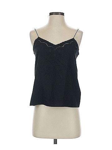 Sézane Sezane EUR Size 34 Black Palma Top Tank Top (view 1)