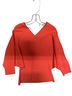Zara 100% Poly Red Short Sleeve Blouse Size M - photo 2