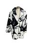 Donnybrook 100% Acrylic Print Black White Coat Size M - photo 4
