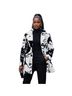 Donnybrook 100% Acrylic Print Black White Coat Size M - photo 1