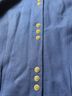 Oleg Cassini 100% Laine (wool) Solid Jacket Size 14 - photo 4