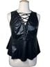 Torrid 100% Polyester 100% Polyurethane Black Sleeveless Top Size 0 - photo 4
