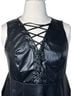 Torrid 100% Polyester 100% Polyurethane Black Sleeveless Top Size 0 - photo 3