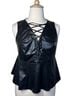 Torrid 100% Polyester 100% Polyurethane Black Sleeveless Top Size 0 - photo 1