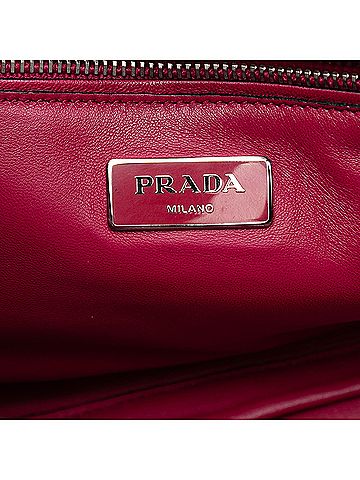 Prada Small Scamosciato Twin Pocket Satchel (view 2)