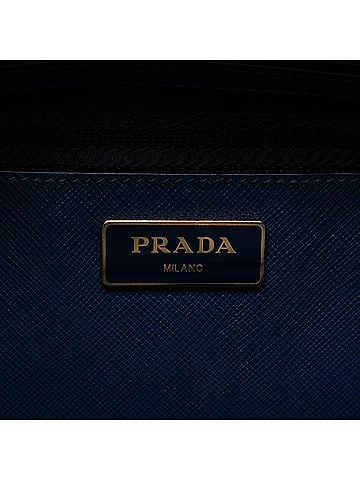 Prada Medium Saffiano Lux Galleria Double Zip Satchel (view 2)