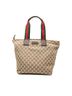 Gucci 100% Fabric Brown GG Canvas Web Tote  One size - photo 1