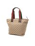 Gucci 100% Fabric Brown GG Canvas Web Tote  One size - photo 3