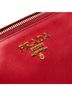 Prada 100% Leather Red Saffiano Shoulder Bag One size - photo 6