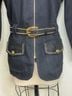St. Martin Black Denim Jacket Size S - photo 3