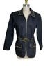 St. Martin Black Denim Jacket Size S - photo 1