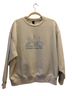 Wild Fable Solid Graphic White Blue Ivory Sweatshirt Size M - photo 1