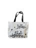 Boutique + 100% Canvas Floral Black White Tote One size - photo 1