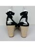 TOMS 100% Fabric Black Wedges Size 7 1/2 - photo 4