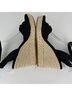 TOMS 100% Fabric Black Wedges Size 7 1/2 - photo 6