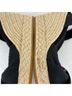 TOMS 100% Fabric Black Wedges Size 7 1/2 - photo 9