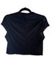 killstar Black Short Sleeve Blouse Size L - photo 2