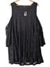 Torrid 100% Polyester 10% Spandex 90% Nylon Black 3/4 Sleeve Top Size 5X - photo 2