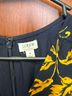 J.Crew 100% Polyester 100% Polyester Floral Multi Color Casual Dress Size 4 - photo 3