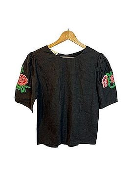 Fanm Mon Maya Short Sleeve Blouse (view 1)