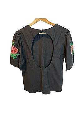 Fanm Mon Maya Short Sleeve Blouse (view 2)