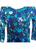 Title Nine Floral Multi Color Blue Casual Dress Size XS - photo 5