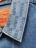 Levi Strauss Signature Print Blue Denim Jacket Size M - photo 5