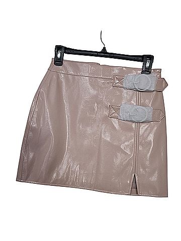 Forever 21 Faux Leather Skirt (view 1)