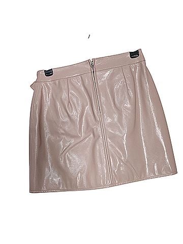 Forever 21 Faux Leather Skirt (view 2)