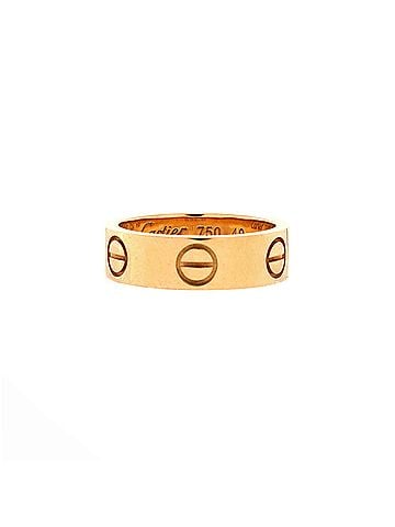 Cartier Love Band Ring 18K Yellow Gold (view 1)