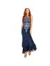 Altar'd State 100% Polyester Print Blue Gray Cocktail Dress Size S - photo 1