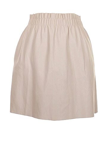Zara Faux Leather Skirt (view 1)