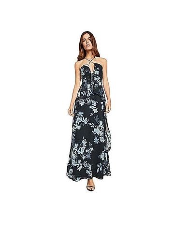 BCBGMAXAZRIA Midnight Silhouette Cocktail Dress (view 1)