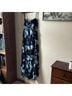 BCBGMAXAZRIA 100% Polyester Floral Blue Black Cocktail Dress Size 0 - photo 7