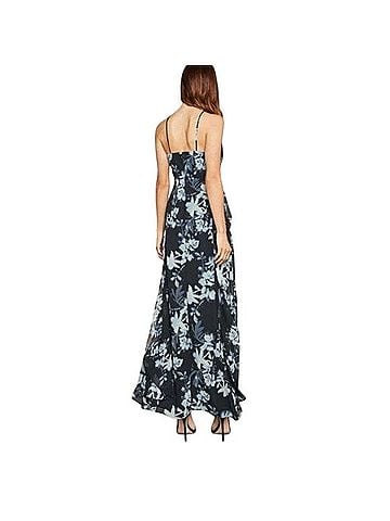BCBGMAXAZRIA Midnight Silhouette Cocktail Dress (view 2)