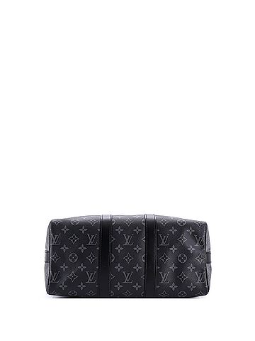 Louis Vuitton Keepall Bandouliere Bag Reverse Monogram Eclipse Canvas 35 (view 2)